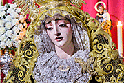 Besamanos de María Santísima de la Salud (Iglesia del Sagrario de la Santa Cruz (Catedral Vieja) - Cádiz) - 12 de diciembre de 2014