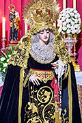 Besamanos de María Santísima de la Salud (Iglesia del Sagrario de la Santa Cruz (Catedral Vieja) - Cádiz) - 12 de diciembre de 2014