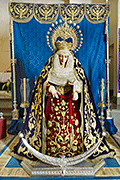 Besamanos del María Santísima de Guadalupe (Capilla del Colegio de María Auxiliadora) (Cádiz). 12 de diciembre de 2014