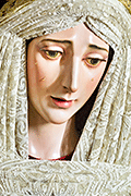 Besamanos del María Santísima de Guadalupe (Capilla del Colegio de María Auxiliadora) (Cádiz). 12 de diciembre de 2014