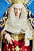 Besamanos del María Santísima de Guadalupe (Capilla del Colegio de María Auxiliadora) (Cádiz). 12 de diciembre de 2014