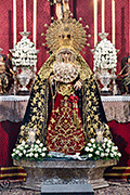 Besamanos extraordinario de María Santísima de la Victoria con motivo del 75º Aniversario de su Bendición (Iglesia del Santo Ángel Custodio - Cádiz) - 11 de enero de 2015