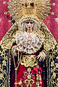 Besamanos extraordinario de María Santísima de la Victoria con motivo del 75º Aniversario de su Bendición (Iglesia del Santo Ángel Custodio - Cádiz) - 11 de enero de 2015