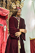 Besapiés de Nuestro Padre Jesús Nazareno (Iglesia de San Agustín) (Arcos de la Frontera (Cádiz). 7 de marzo de 2014.