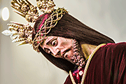 Besapiés de Nuestro Padre Jesús Nazareno (Iglesia de San Agustín) (Arcos de la Frontera (Cádiz). 7 de marzo de 2014.