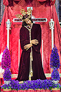 Besapiés de Nuestro Padre Jesús Nazareno (Iglesia de San Agustín) (Arcos de la Frontera (Cádiz). 7 de marzo de 2014.