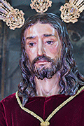 Besapiés de Nuestro Padre Jesús del Soberano Poder en su Prendimiento (Basílica de Santa María de la Asunción) (Arcos de la Frontera - Cádiz). 29 de marzo de 2014