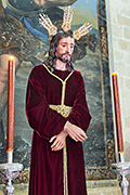 Besapiés de Nuestro Padre Jesús del Soberano Poder en su Prendimiento (Basílica de Santa María de la Asunción) (Arcos de la Frontera - Cádiz). 29 de marzo de 2014