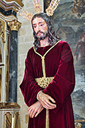 Besapiés de Nuestro Padre Jesús del Soberano Poder en su Prendimiento (Basílica de Santa María de la Asunción) (Arcos de la Frontera - Cádiz). 29 de marzo de 2014