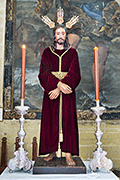 Besapiés de Nuestro Padre Jesús del Soberano Poder en su Prendimiento (Basílica de Santa María de la Asunción) (Arcos de la Frontera - Cádiz). 29 de marzo de 2014