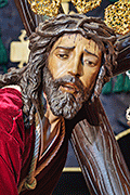 Besapiés de Nuestro Padre Jesús del Soberano Poder en su Prendimiento (Basílica de Santa María de la Asunción) (Arcos de la Frontera - Cádiz). 29 de marzo de 2014