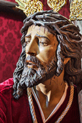 Besapiés de Nuestro Padre Jesús del Soberano Poder en su Prendimiento (Basílica de Santa María de la Asunción) (Arcos de la Frontera - Cádiz). 29 de marzo de 2014