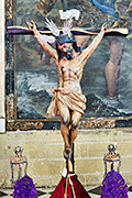Besapiés de Nuestro Padre Jesús del Soberano Poder en su Prendimiento (Basílica de Santa María de la Asunción) (Arcos de la Frontera - Cádiz). 29 de marzo de 2014