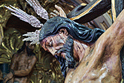 Besapiés de Nuestro Padre Jesús del Soberano Poder en su Prendimiento (Basílica de Santa María de la Asunción) (Arcos de la Frontera - Cádiz). 29 de marzo de 2014
