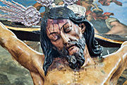 Besapiés de Nuestro Padre Jesús del Soberano Poder en su Prendimiento (Basílica de Santa María de la Asunción) (Arcos de la Frontera - Cádiz). 29 de marzo de 2014