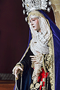 Besapiés de Nuestro Padre Jesús del Soberano Poder en su Prendimiento (Basílica de Santa María de la Asunción) (Arcos de la Frontera - Cádiz). 29 de marzo de 2014