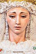 Besamanos de María Santísima de la Soledad (Capilla del Santísimo Cristo de las Misericordias - Chipiona (Cádiz). 15 de agosto de 2014