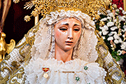 Besamanos de María Santísima de la Soledad (Capilla del Santísimo Cristo de las Misericordias - Chipiona (Cádiz). 15 de agosto de 2014
