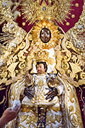 Besamanos de Nuestra Señora de Regla, Patrona de Chipiona (Santuario de Nuestra Señora de Regla - Chipiona (Cádiz). 9 de septiembre de 2014