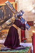 Besamanos extraordinario de Nuestro Padre Jesús Nazareno tras su restauración (El Puerto de Santa María)  (19 de febrero de 2014)