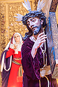 Besamanos extraordinario de Nuestro Padre Jesús Nazareno tras su restauración (El Puerto de Santa María)  (19 de febrero de 2014)