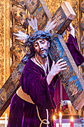 Besamanos extraordinario de Nuestro Padre Jesús Nazareno tras su restauración (El Puerto de Santa María)  (19 de febrero de 2014)