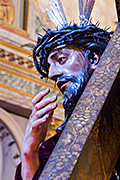 Besamanos extraordinario de Nuestro Padre Jesús Nazareno tras su restauración (El Puerto de Santa María)  (19 de febrero de 2014)