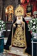 Besapiés del Santísimo Cristo Yacente (Iglesia Mayor Prioral) (El Puerto de Santa María (Cádiz). 16 de marzo de 2014