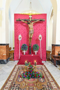 Besapiés del Santísimo Cristo Yacente (Iglesia Mayor Prioral) (El Puerto de Santa María (Cádiz). 16 de marzo de 2014