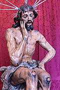 Besapiés del Santísimo Cristo de la Humildad y Paciencia (Capilla de Nuestra Señora del Rosario de la Aurora) (El Puerto de Santa María (Cádiz). 23 de marzo de 2014