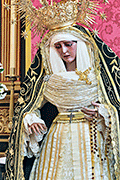 Besamanos de María Santísima de la Amargura (Iglesia de San Joaquin) (El Puerto de Santa María (Cádiz). 23 de marzo de 2014