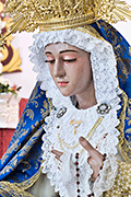 Besamanos de Nuestra Señora de la Entrega (Iglesia de Nuestra Señora del Carmen y San Marcos) (El Puerto de Santa María (Cádiz). 23 de marzo de 2014