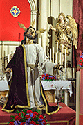 Besapiés de Nuestro Padre Jesús del Soberano Poder en su Prendimiento (Basílica de Santa María de la Asunción) (Arcos de la Frontera - Cádiz). 29 de marzo de 2014