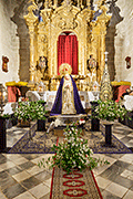 Besamanos de Nuestra Señora de la Soledad (Iglesia Mayor Prioral) (El Puerto de Santa María (Cádiz). 16 de mayo de 2014