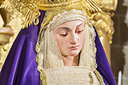Besamanos de Nuestra Señora de la Soledad (Iglesia Mayor Prioral) (El Puerto de Santa María (Cádiz). 16 de mayo de 2014