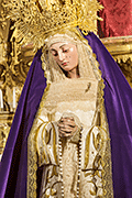 Besamanos de Nuestra Señora de la Soledad (Iglesia Mayor Prioral) (El Puerto de Santa María (Cádiz). 16 de mayo de 2014