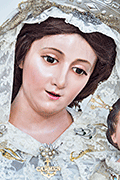 Besamanos de Nuestra Señora del Carmen (Iglesia de Nuestra Señora del Carmen y San Marcos) (El Puerto de Santa María - Cádiz). 15 de julio de 2014