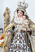 Besamanos de Nuestra Señora del Carmen (Iglesia de Nuestra Señora del Carmen y San Marcos) (El Puerto de Santa María - Cádiz). 15 de julio de 2014