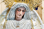 Besamanos de María Santísima de Gracia y Esperanza (Iglesia Mayor Prioral) (El Puerto de Santa María (Cádiz). 15 de diciembre de 2013