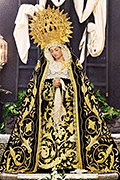 Besamanos de Nuestra Señora de la Soledad (Iglesia Mayor Prioral) (El Puerto de Santa María (Cádiz). 13 de octubre de 2013