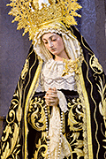Besamanos de Nuestra Señora de la Soledad (Iglesia Mayor Prioral) (El Puerto de Santa María (Cádiz). 13 de octubre de 2013