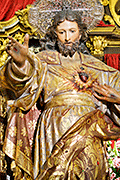 Besapiés del Sagrado Corazón de Jesús (Iglesia de San Francisco - El Puerto de Santa María (Cádiz). 24 de noviembre de 2013