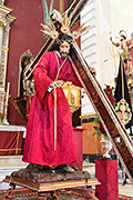 Besapiés de Nuestro Padre Jesús de los Afligidos (Capilla del Hospital de San Juan de Dios - El Puerto de Santa María (Cádiz). 24 de noviembre de 2013