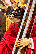 Besapiés de Nuestro Padre Jesús de los Afligidos (Capilla del Hospital de San Juan de Dios - El Puerto de Santa María (Cádiz). 24 de noviembre de 2013