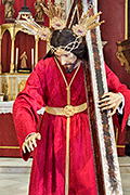 Besapiés de Nuestro Padre Jesús de los Afligidos (Capilla del Hospital de San Juan de Dios - El Puerto de Santa María (Cádiz). 24 de noviembre de 2013