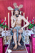 Besapiés del Santísimo Cristo de la Humildad y Paciencia (Capilla de Nuestra Señora del Rosario de la Aurora - El Puerto de Santa María (Cádiz). 24 de noviembre de 2013