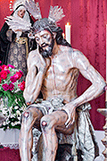 Besapiés del Santísimo Cristo de la Humildad y Paciencia (Capilla de Nuestra Señora del Rosario de la Aurora - El Puerto de Santa María (Cádiz). 24 de noviembre de 2013