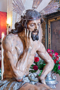 Besapiés del Santísimo Cristo de la Humildad y Paciencia (Capilla de Nuestra Señora del Rosario de la Aurora - El Puerto de Santa María (Cádiz). 24 de noviembre de 2013