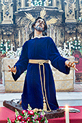 Besapiés del Santísimo Cristo de la Humildad y Paciencia (Capilla de Nuestra Señora del Rosario de la Aurora - El Puerto de Santa María (Cádiz). 24 de noviembre de 2013