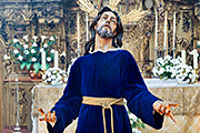 Besapiés del Santísimo Cristo de la Humildad y Paciencia (Capilla de Nuestra Señora del Rosario de la Aurora - El Puerto de Santa María (Cádiz). 24 de noviembre de 2013
